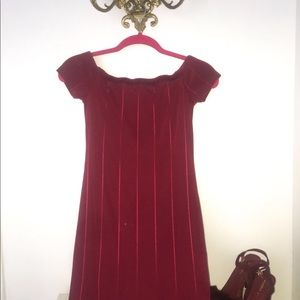 Marron Red Bodycon